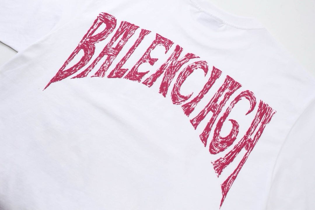 Balenciaga PARIS TROPICAL COTTON T-SHIRT（25UEFF77）