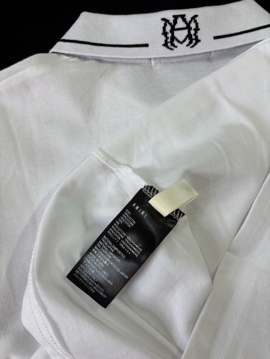 AMIRI polo Ma Core Logo (AMJYPO1009）
