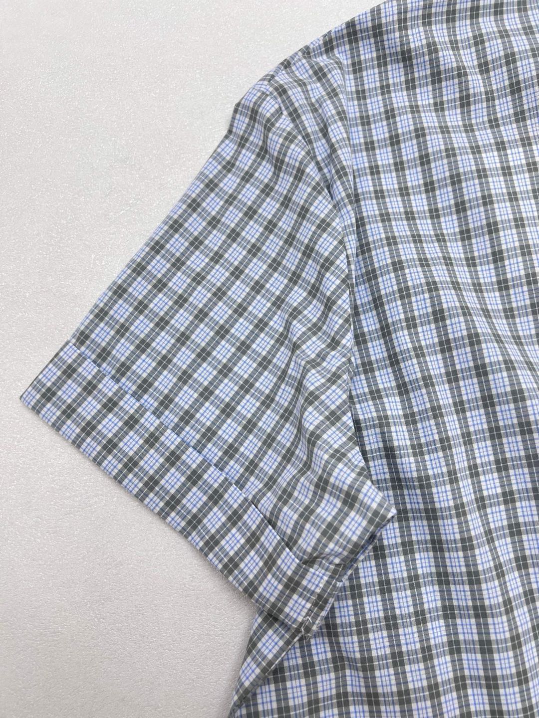 Miu Miu Checked Poplin Shirt（MK1959_196L_F073K_S_OOO）