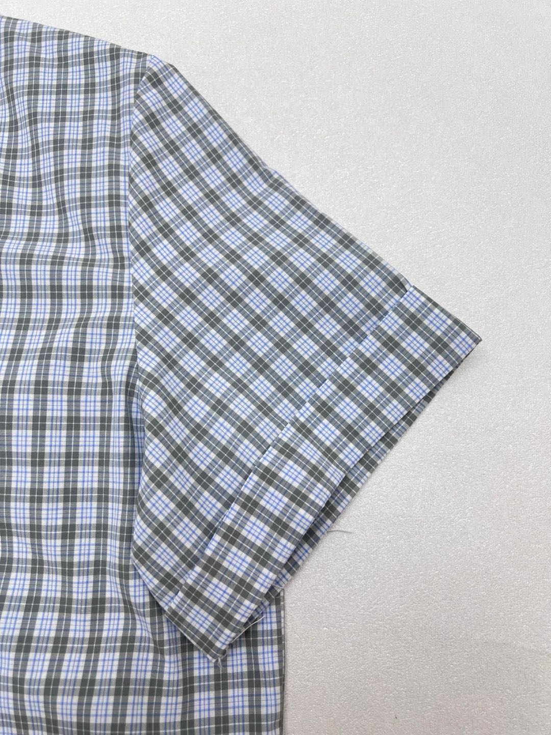 Miu Miu Checked Poplin Shirt（MK1959_196L_F073K_S_OOO）
