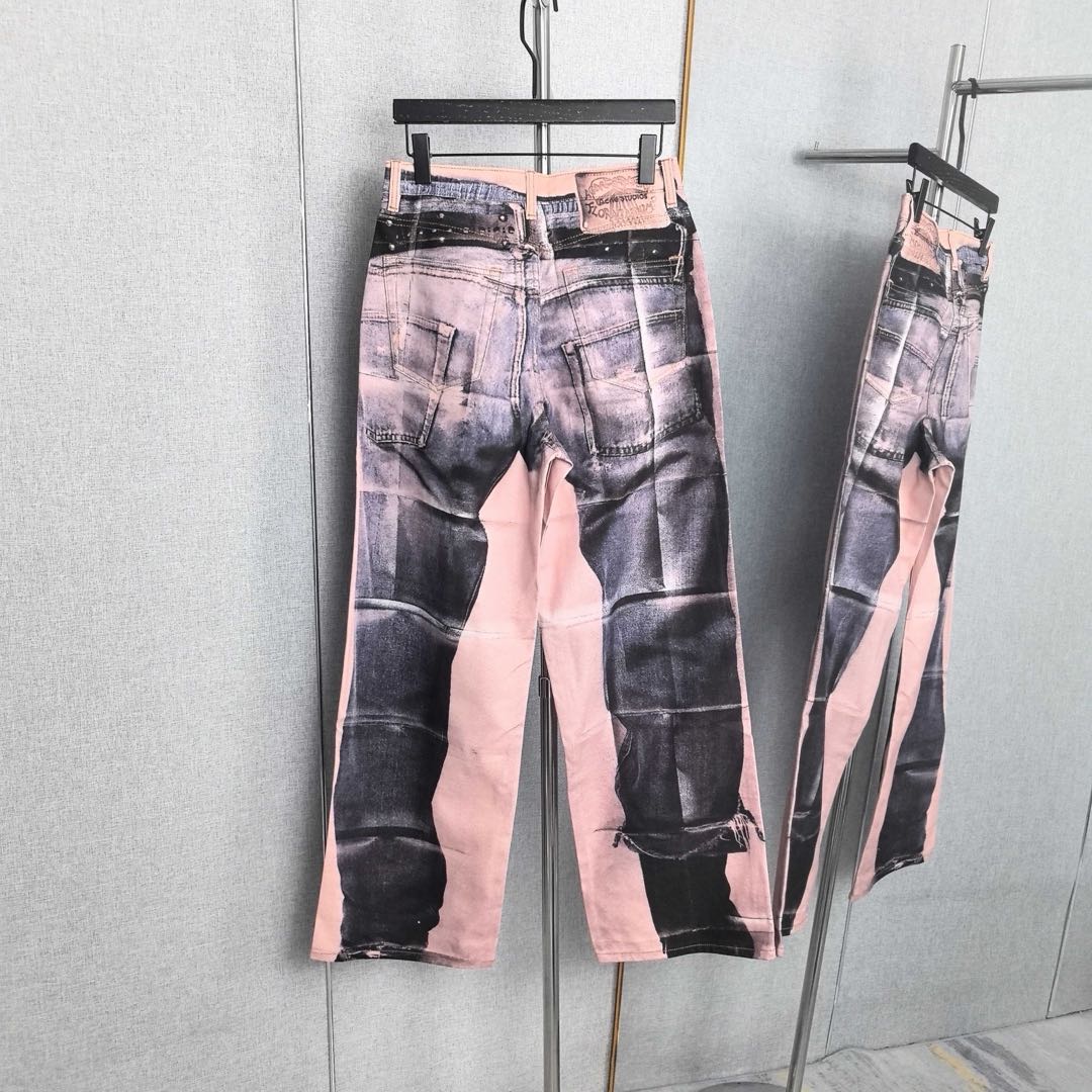 Acne Studios Trompe-l'œil Jeans - 1981(RW-UX-TROU000005）