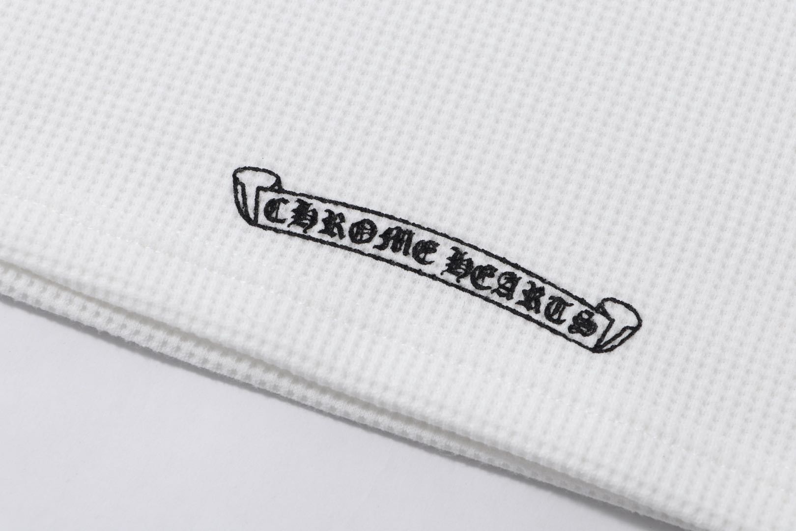 Chrome Hearts Matty Boy Sinister Thermal L/S T-Shirt "White"（CH2026724）