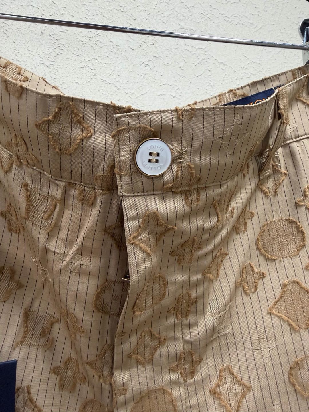 Louis Vuitton Monogram Ripstop Twill Trousers（1AK745）