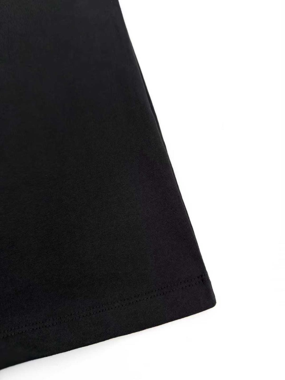 Celine cotton logo T-shirt (RX0I31242.GDX7）