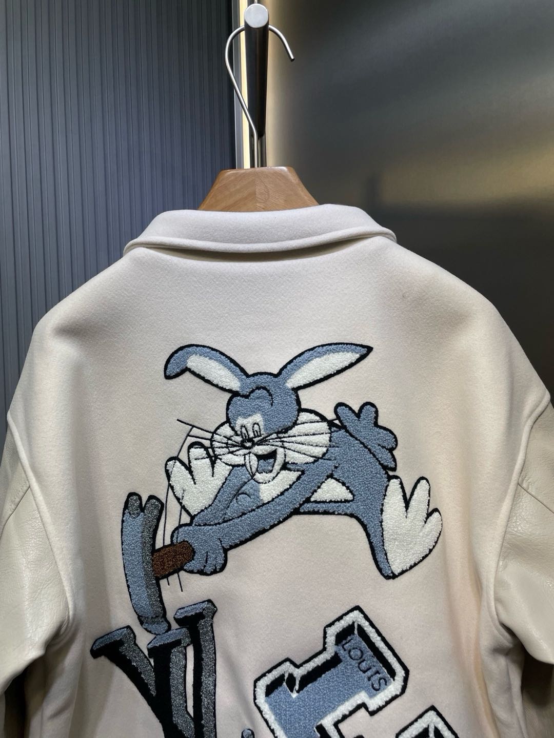 【S】Louis Vuitton Patchwork Varsity Jacket（1AAHHG）