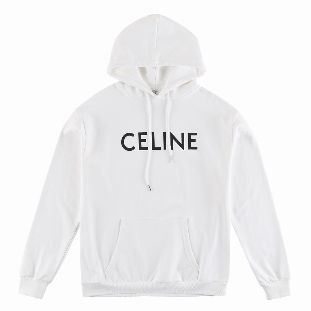 CELINE Hoodie (2Y321670Q-01OB）