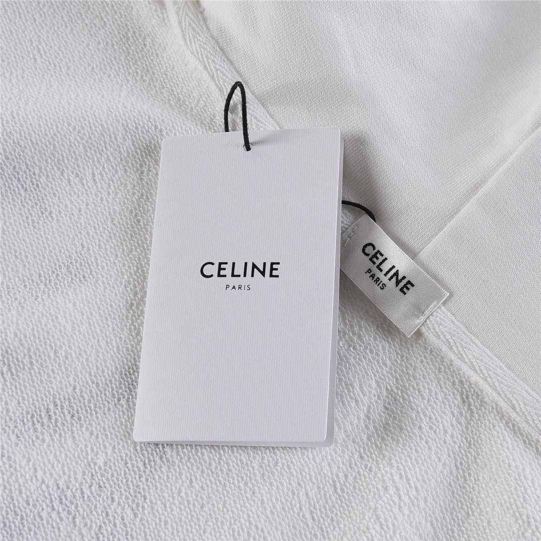 CELINE Hoodie (2Y321670Q-01OB）