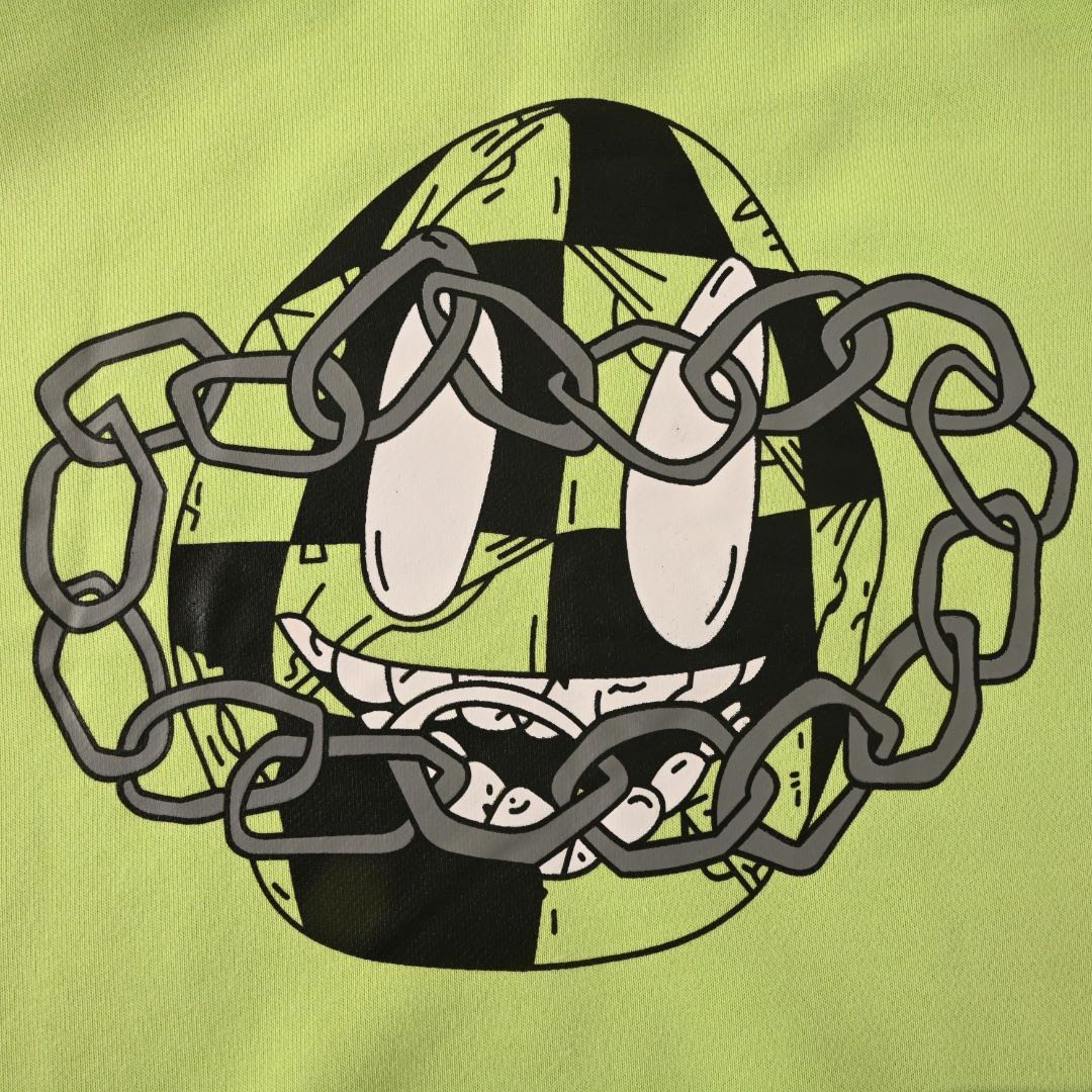 Chrome Hearts PPO Hardware HD Matty Boy Print Pullover Hoodie "Green" (CH20269121）