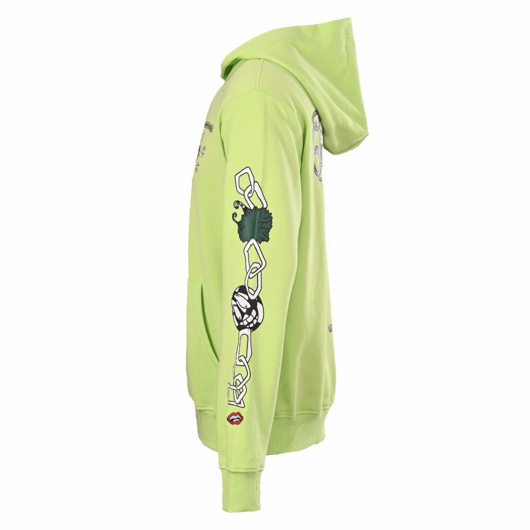 Chrome Hearts PPO Hardware HD Matty Boy Print Pullover Hoodie "Green" (CH20269121）