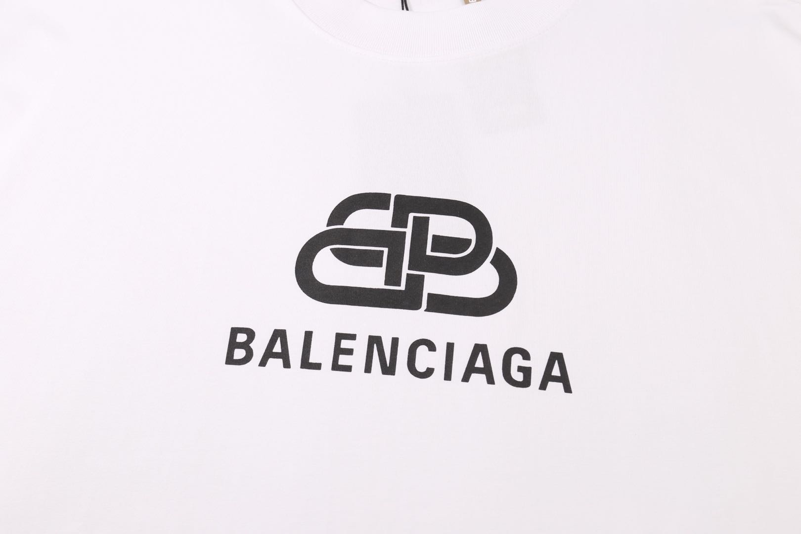 Balenciaga Slim-Fit Logo-Print Cotton Jersey T-Shirt（570813TEV489044）