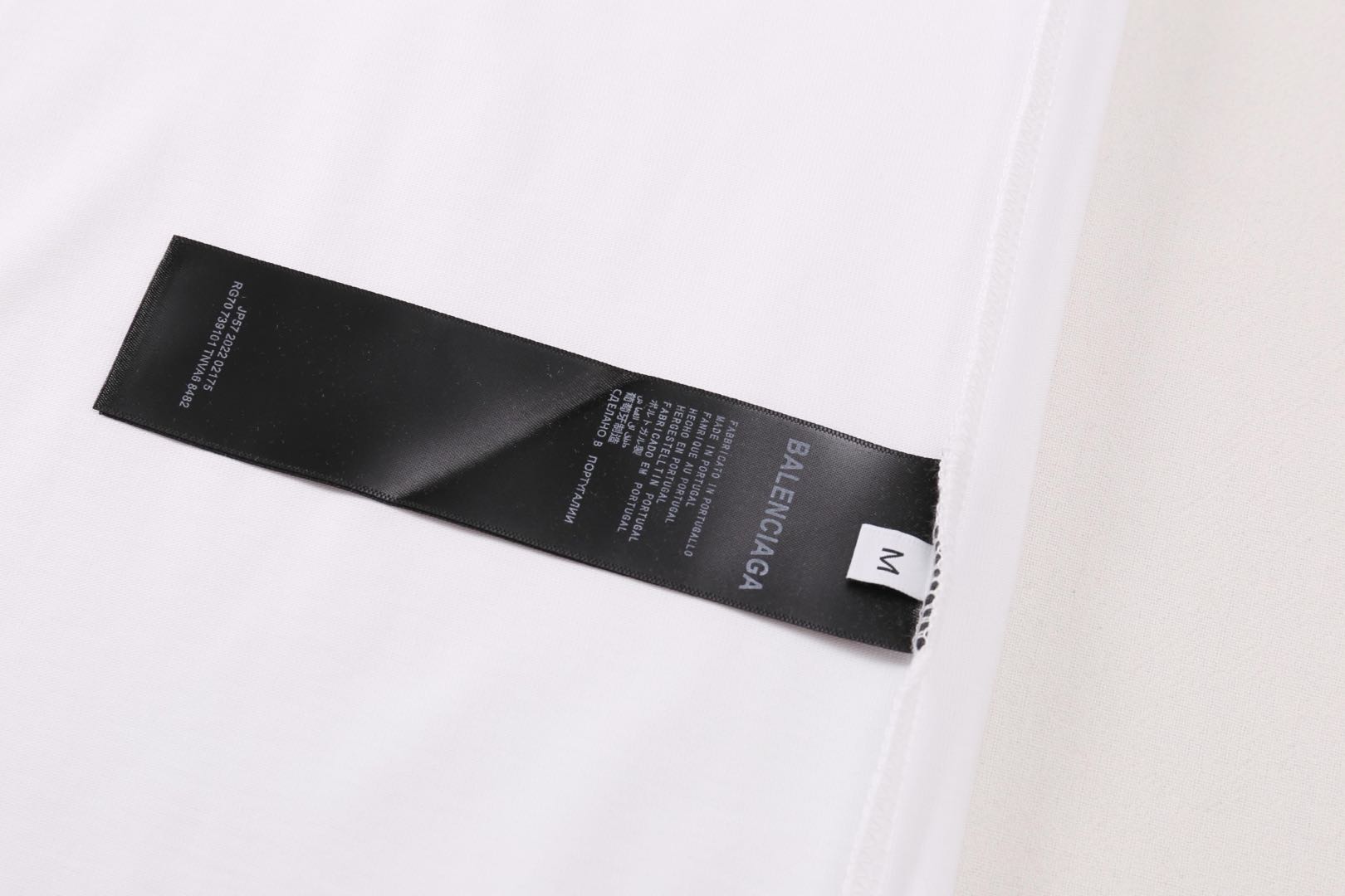 Balenciaga Slim-Fit Logo-Print Cotton Jersey T-Shirt（570813TEV489044）