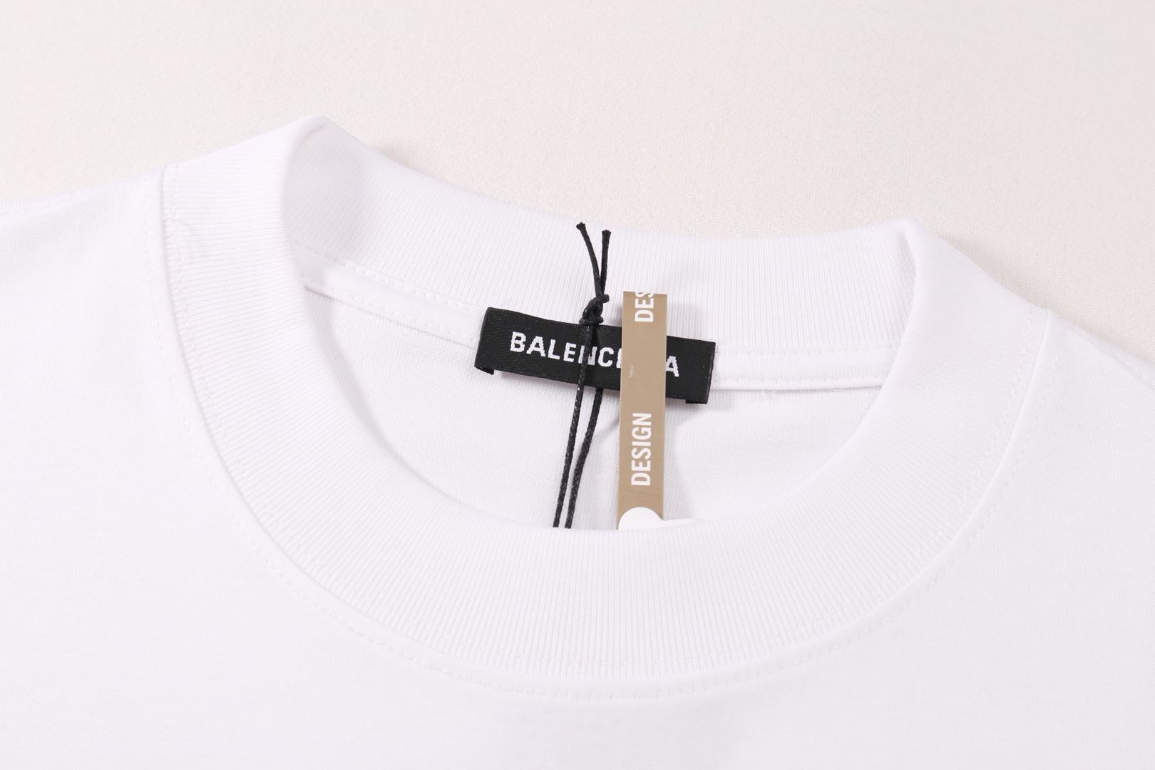 Balenciaga Slim-Fit Logo-Print Cotton Jersey T-Shirt（570813TEV489044）