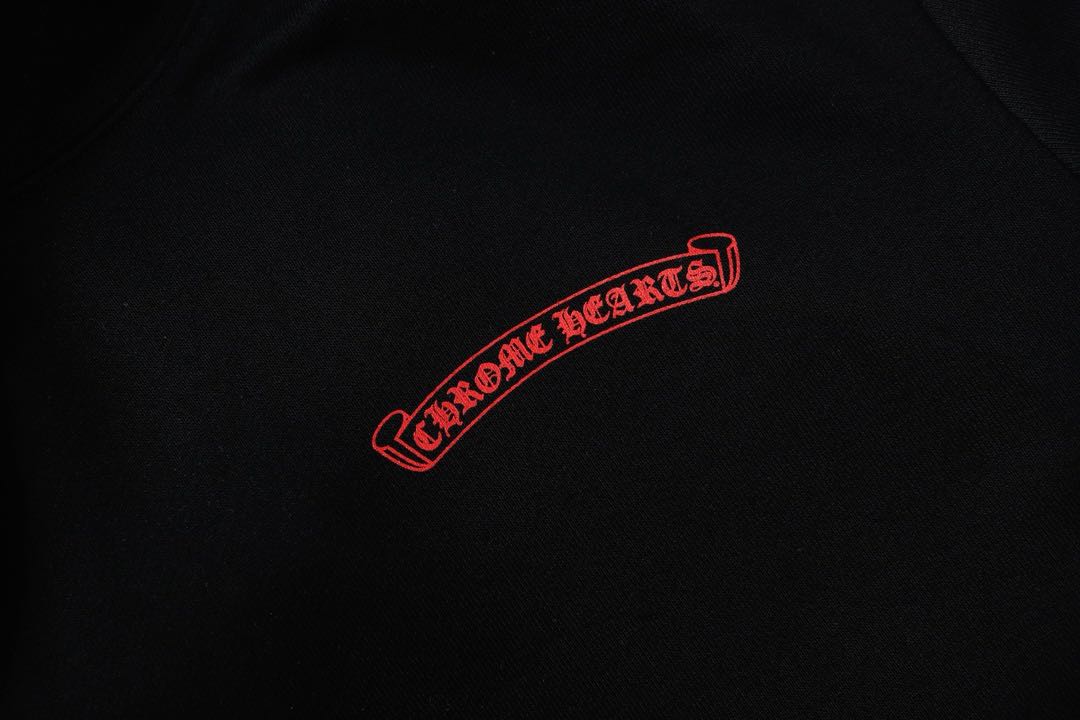 Chrome Hearts Matty Boy Flower Chomper Hoodie "Black" (CH20269129）