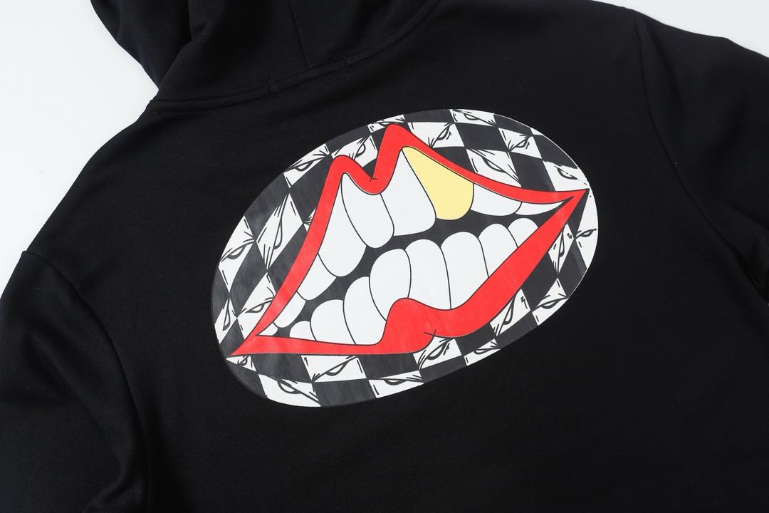 Chrome Hearts Matty Boy Flower Chomper Hoodie "Black" (CH20269129）