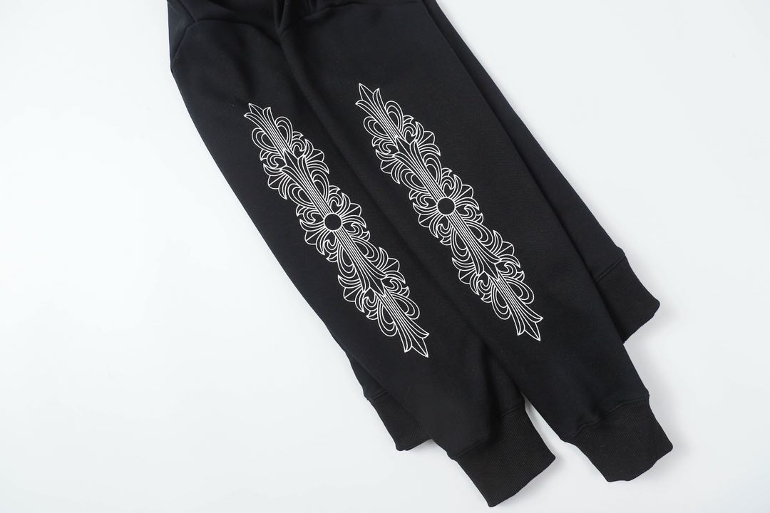 Chrome Hearts Matty Boy Flower Chomper Hoodie "Black" (CH20269129）