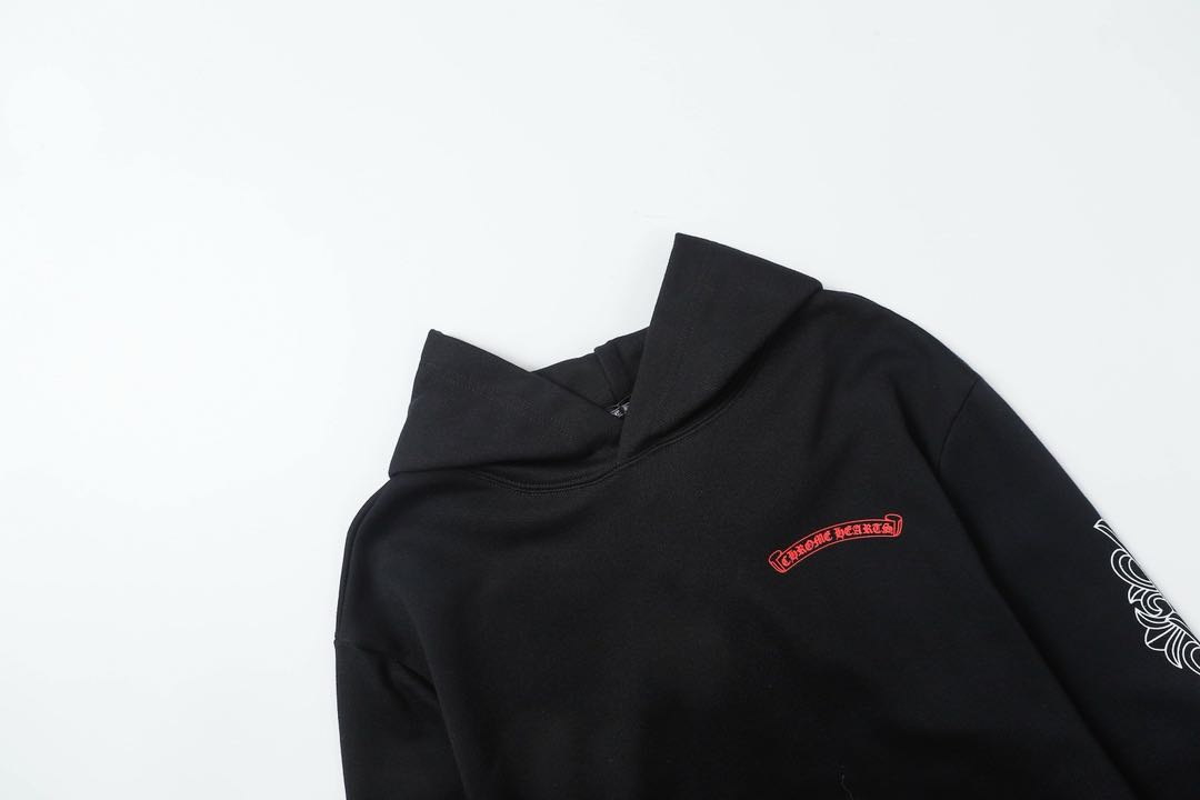 Chrome Hearts Matty Boy Flower Chomper Hoodie "Black" (CH20269129）