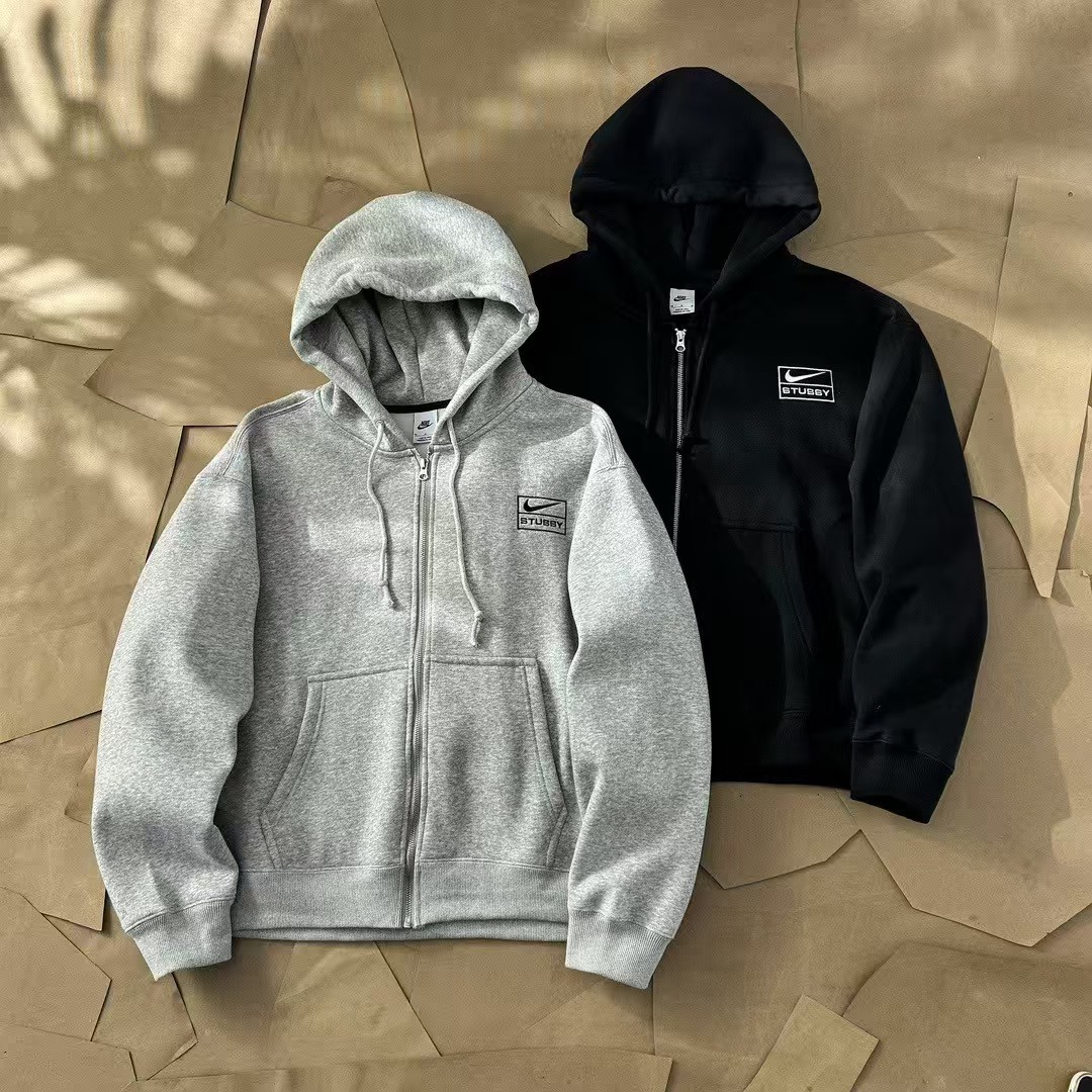 Nike x Stussy Washed Fleece Hoodie Nike x Stussy Washed Fleece Hoodie