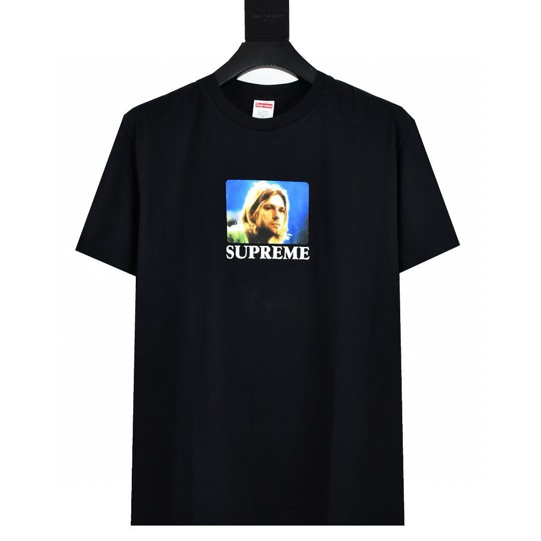 Supreme Kurt Cobain Tee "Black"（SUP-SS23-010）