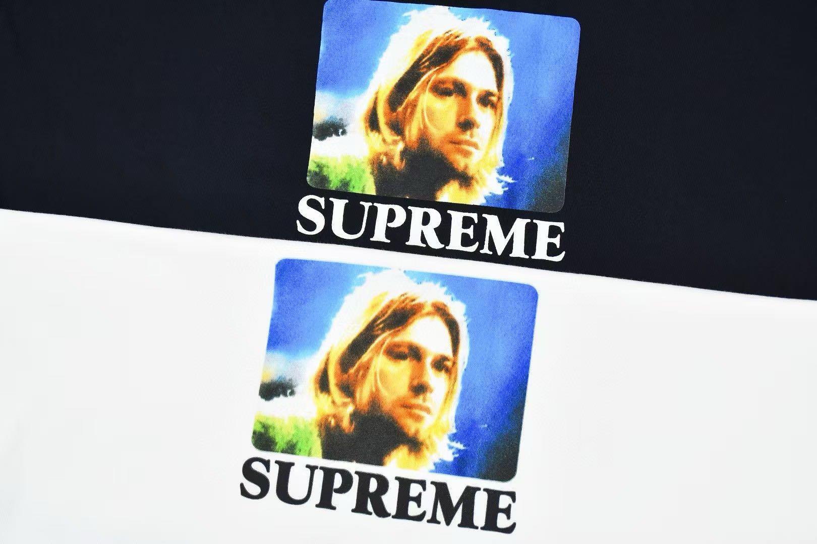 Supreme Kurt Cobain Tee "Black"（SUP-SS23-010）