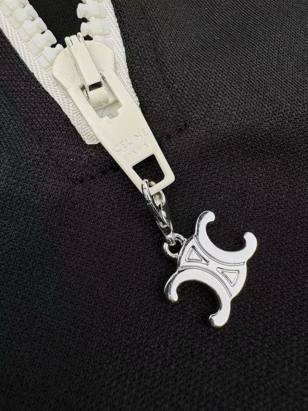 CELINE trucker sweatshirt in double face jersey (2Y90G121O-38AW）