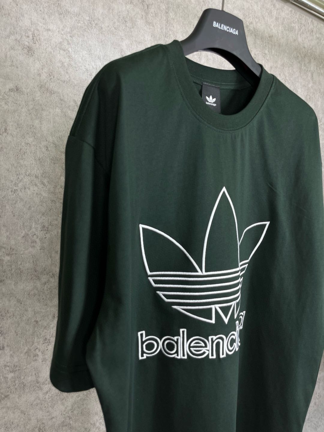 Balenciaga 24ss clover joint embroidery T-shirt（124013）