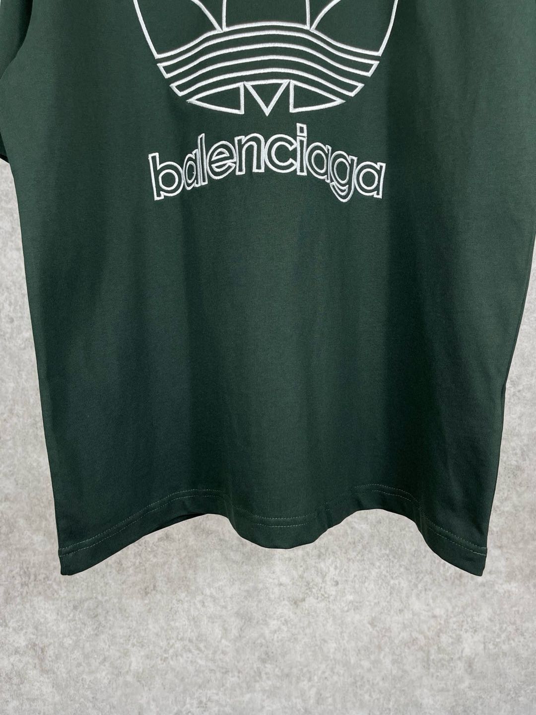 Balenciaga 24ss clover joint embroidery T-shirt（124013）