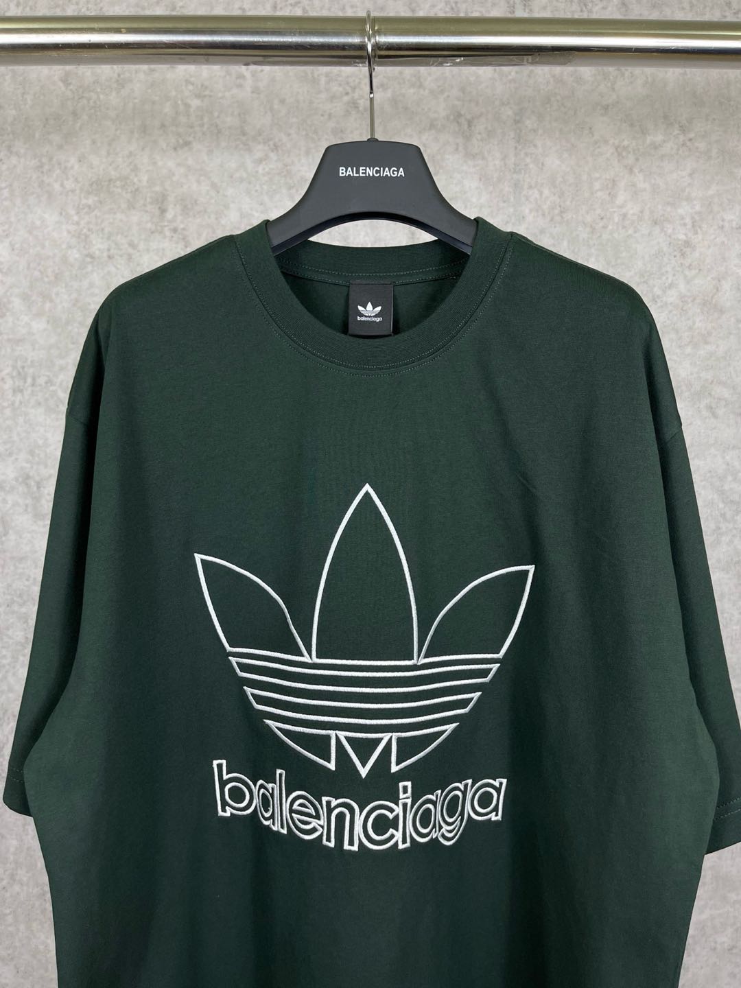 Balenciaga 24ss clover joint embroidery T-shirt（124013）