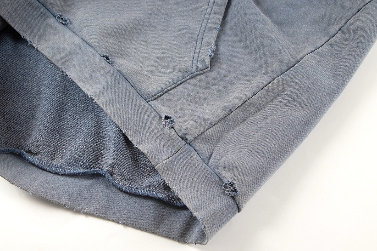  Balenciaga Snbn Hoodie 'Blue' (739024TQVE74108）