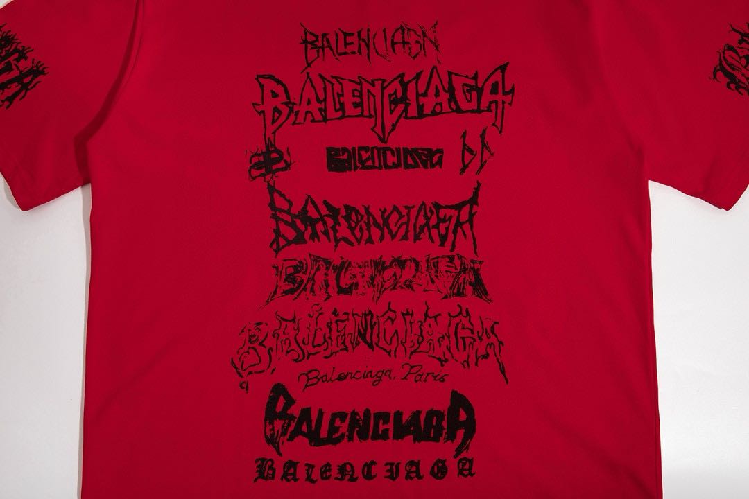 Balenciaga DIY METAL Large Fit T-shirt（124660）
