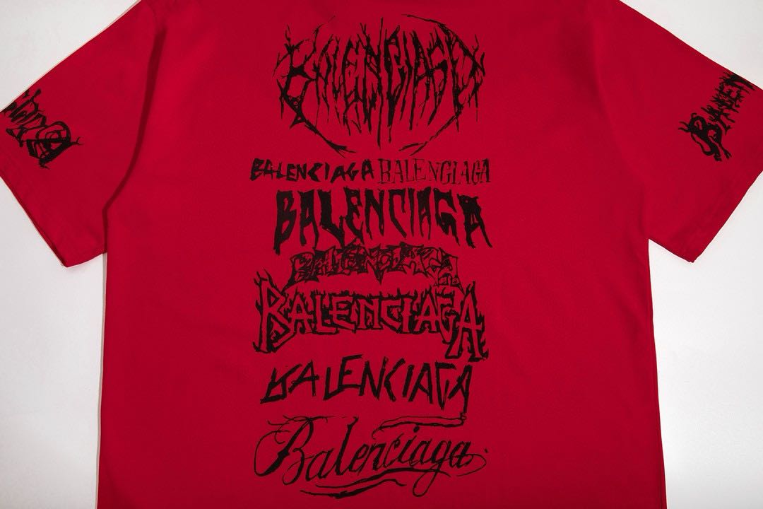 Balenciaga DIY METAL Large Fit T-shirt（124660）