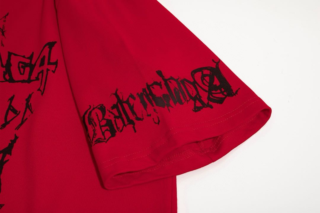 Balenciaga DIY METAL Large Fit T-shirt（124660）