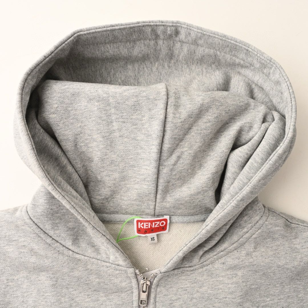 KENZO  BOKE FLOWER Embroidered Classic Hoodie（FD55SW4424MF-99J）