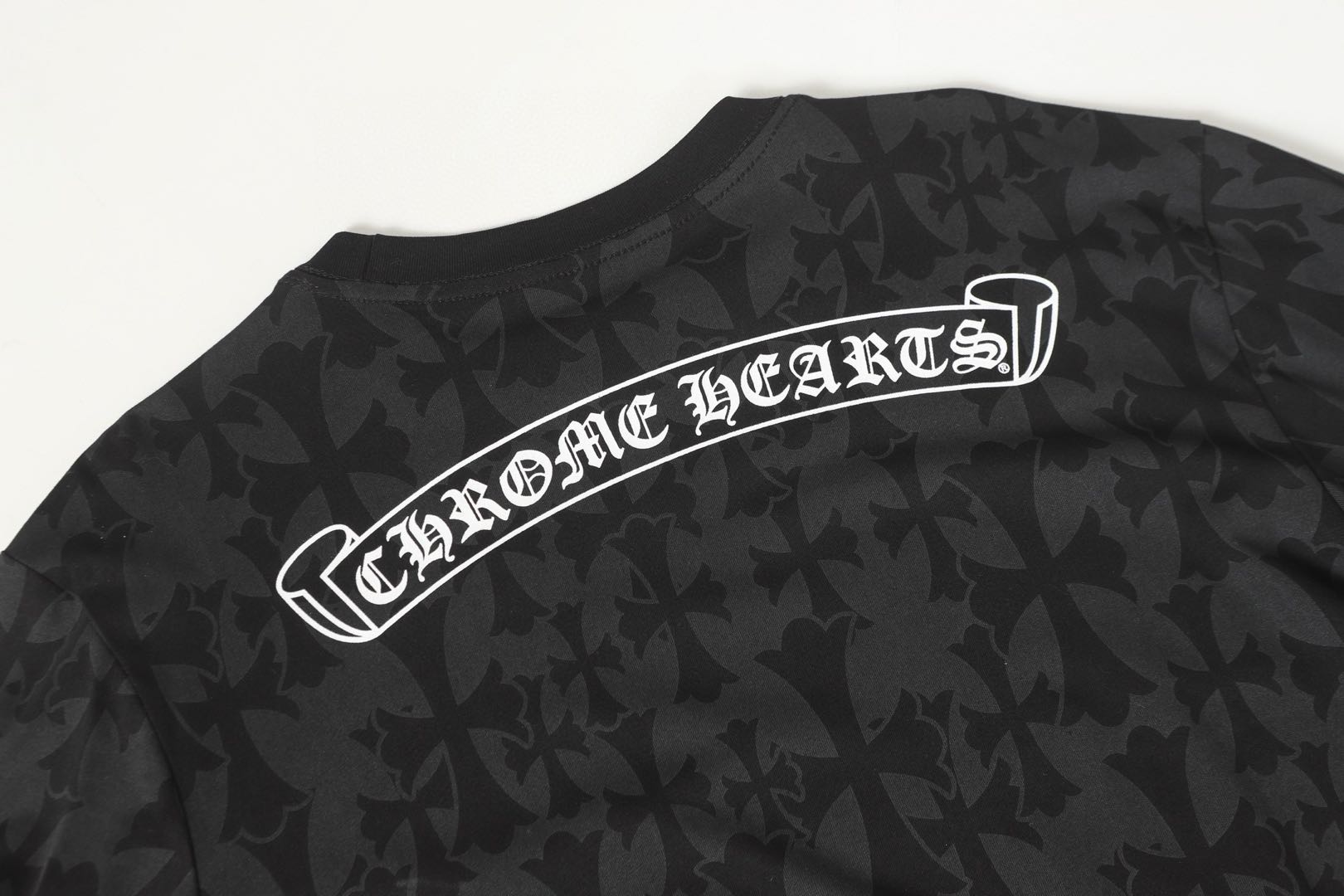 Chrome Hearts T-shirt Unisex Black(CH-0788918）