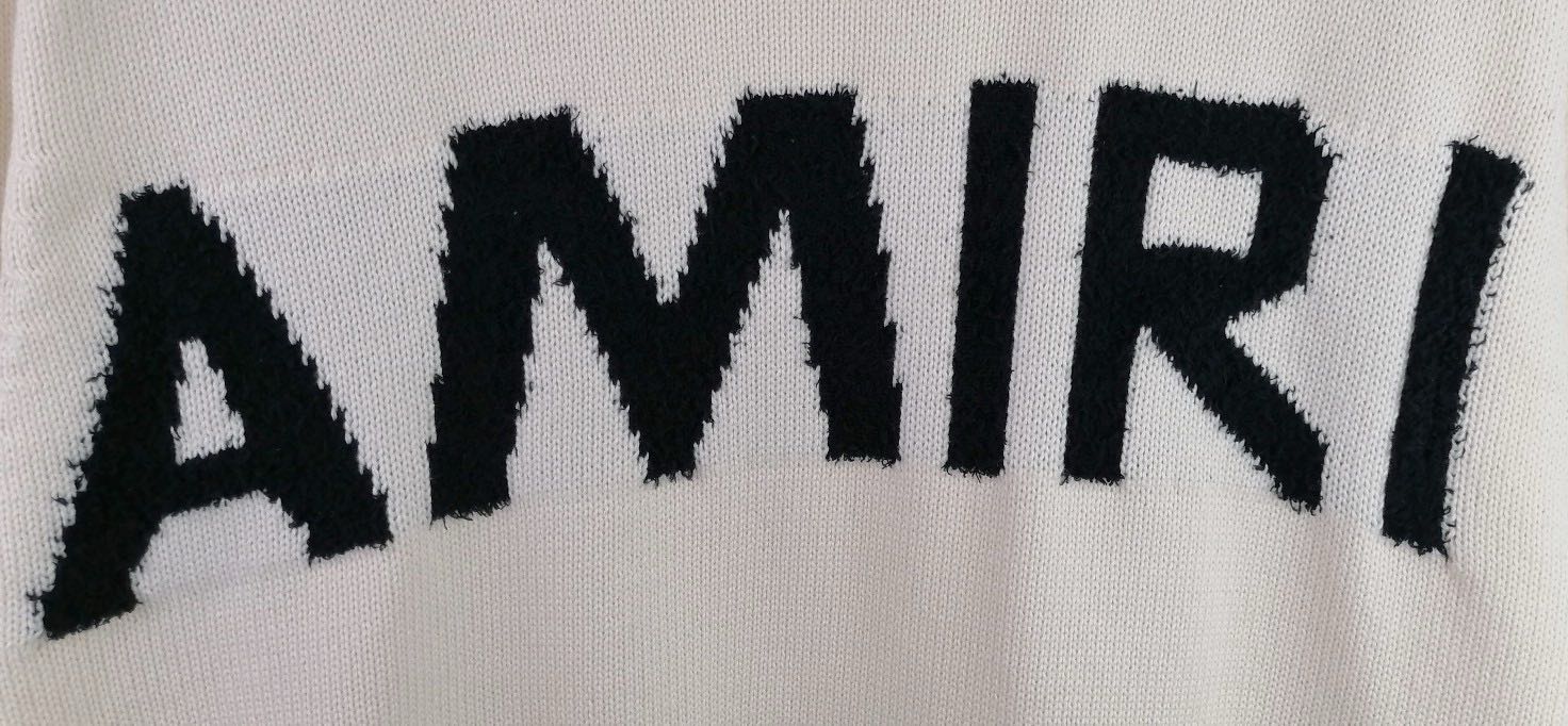 Amiri Destroyed effect sweater (PF22MKL009271）