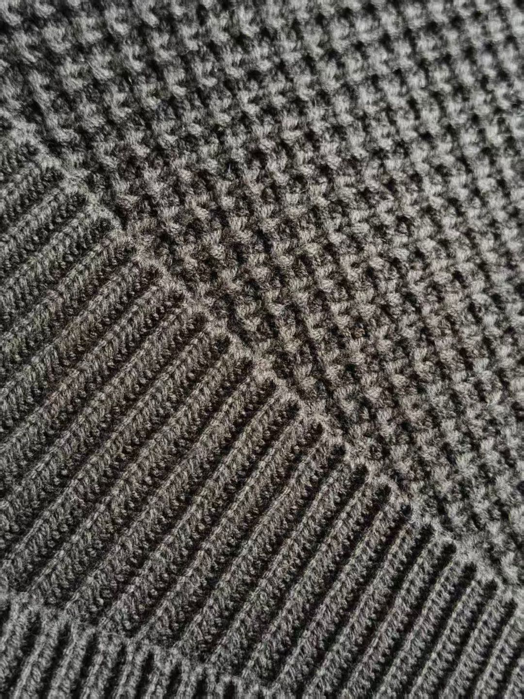 Chrome Hearts Leather Cross Patch Cashmere  (CH-104316903）