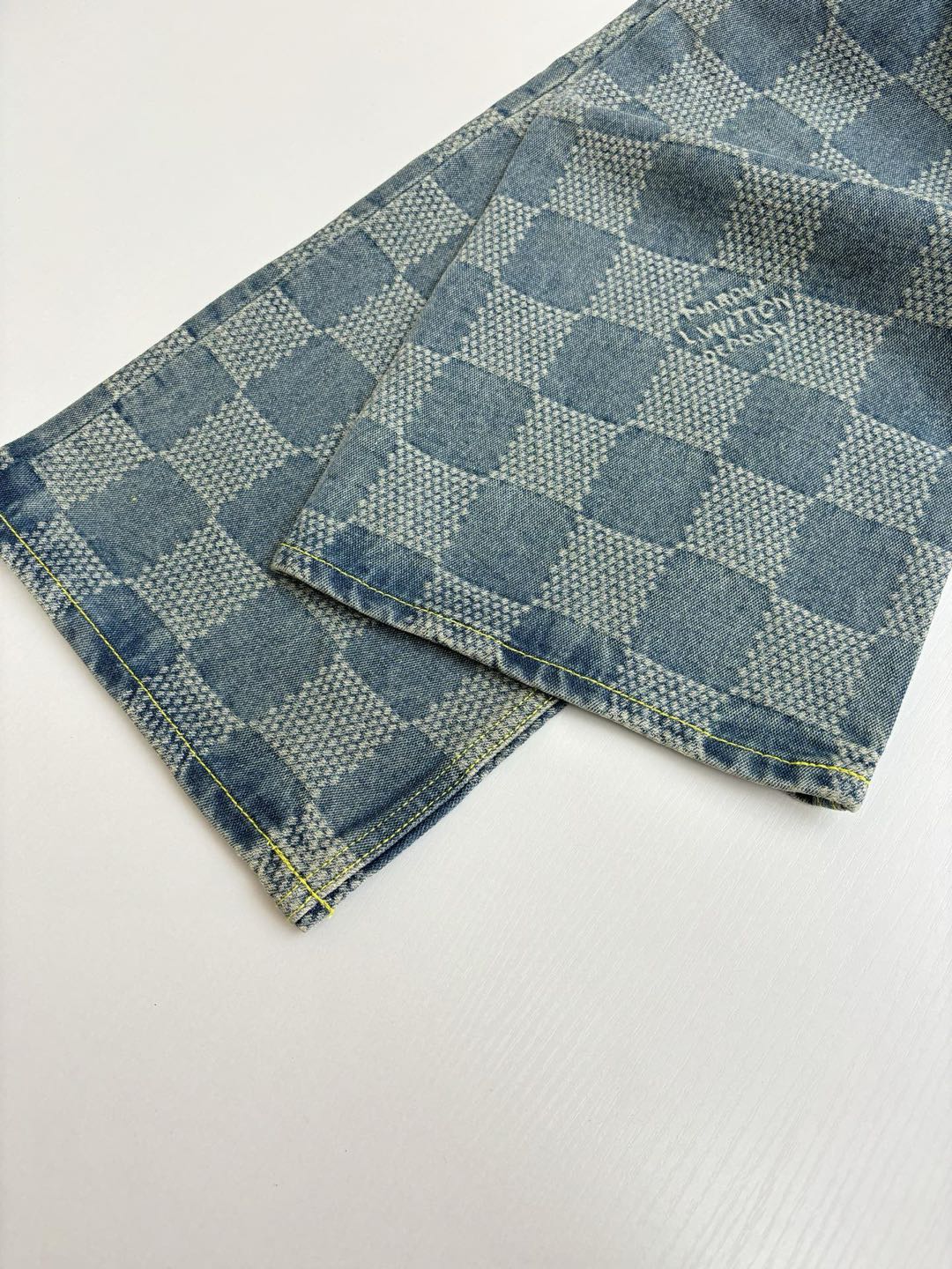 Louis Vuitton Damier denim pants（1AFQGR）