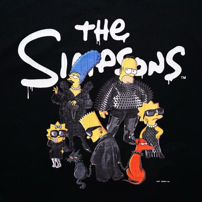 Balenciaga The Simpsons co-branded T-shirt（123956）