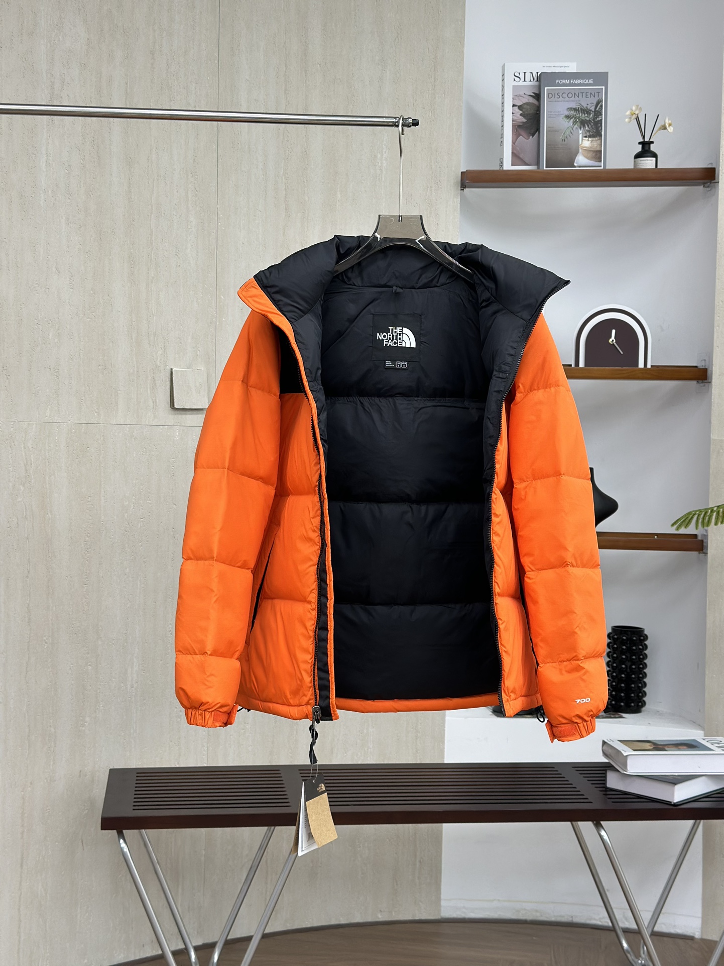The North Face 1996 Retro Nuptse Jacket 700 "orange color"（NF0A3C8D-R5）