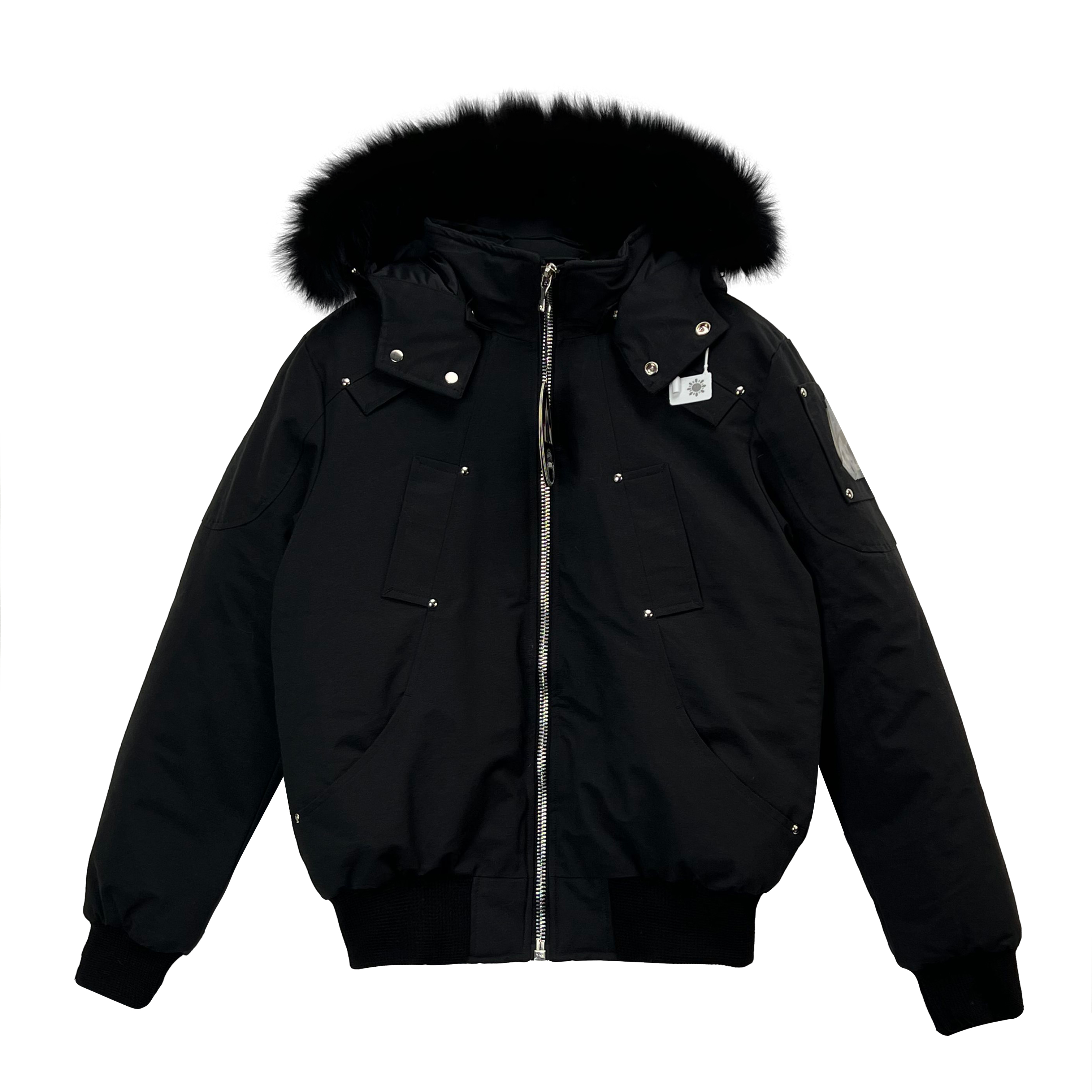 Moose Knuckles Original ballistic bomber - Black (M32MB000S1001）