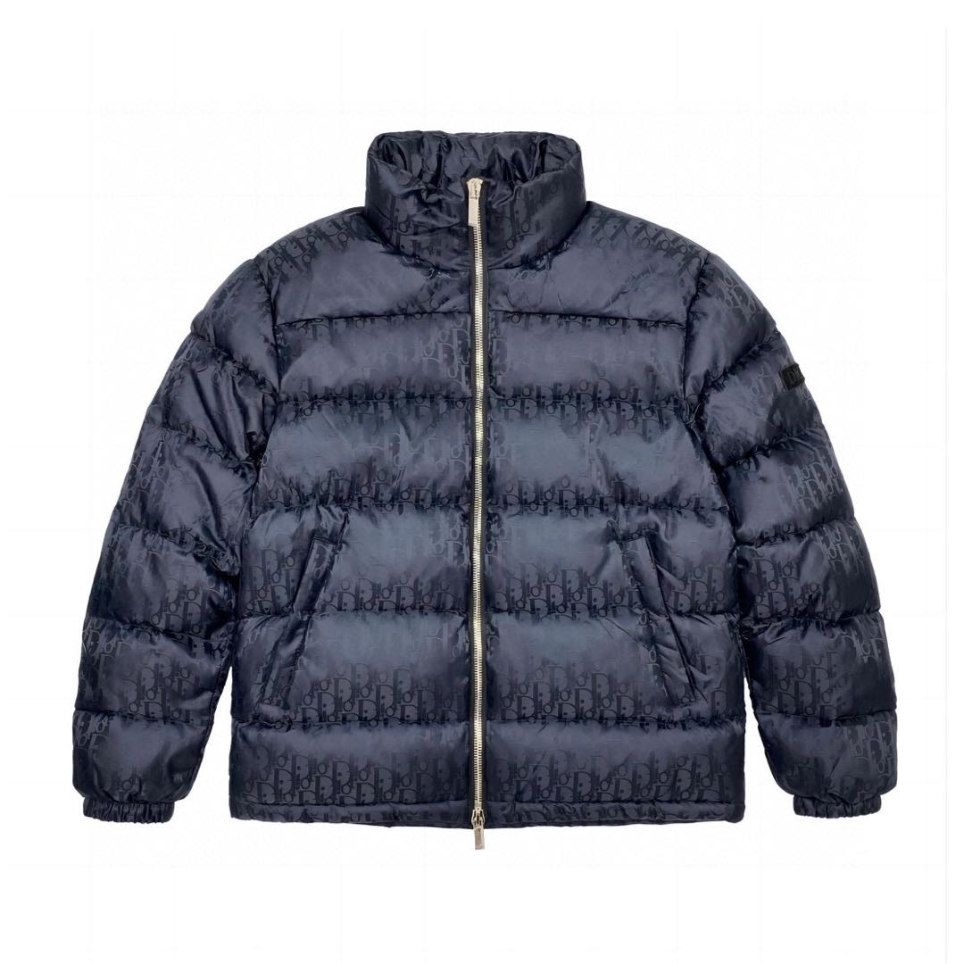 Dior Oblique technical jacquard  Puffer jacket（943C449A4462-C989）