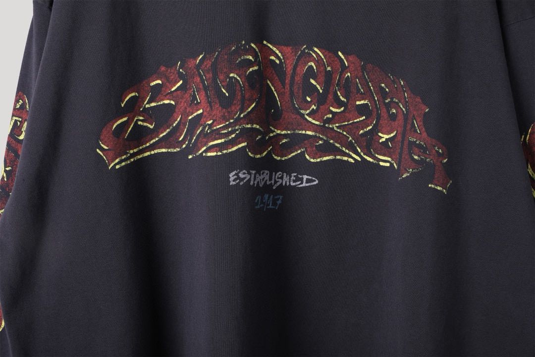 Balenciaga SS23 letter print sweatshirt（739027TPVM81568）