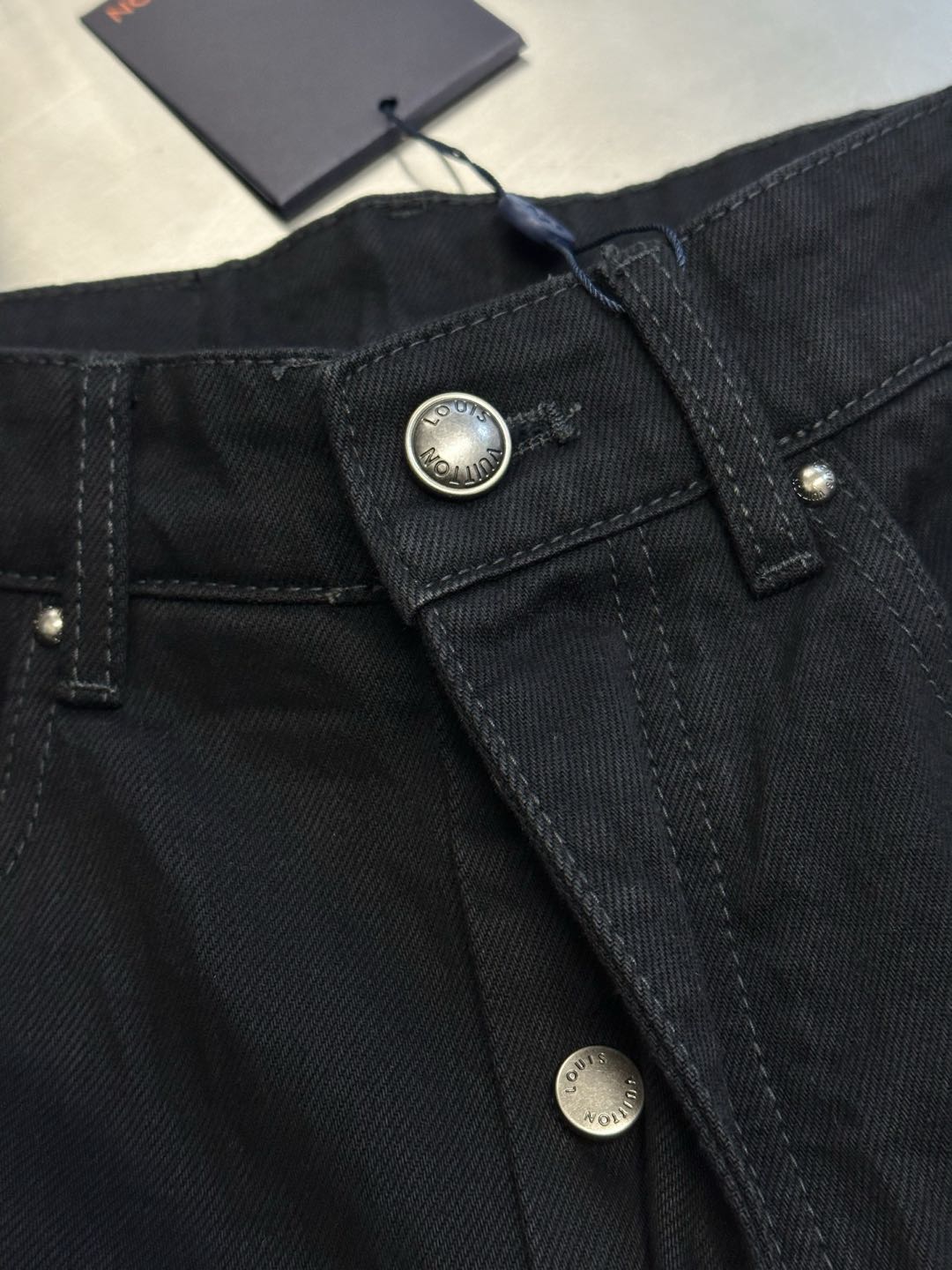 Louis Vuitton Monogram Destroy Denim Pants（1AJDVK）