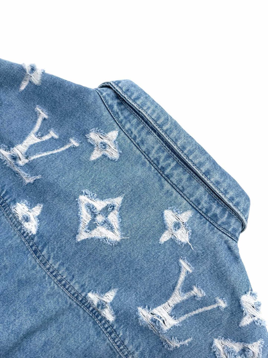 Louis Vuitton Denim Trucker Jacket （1AGING）