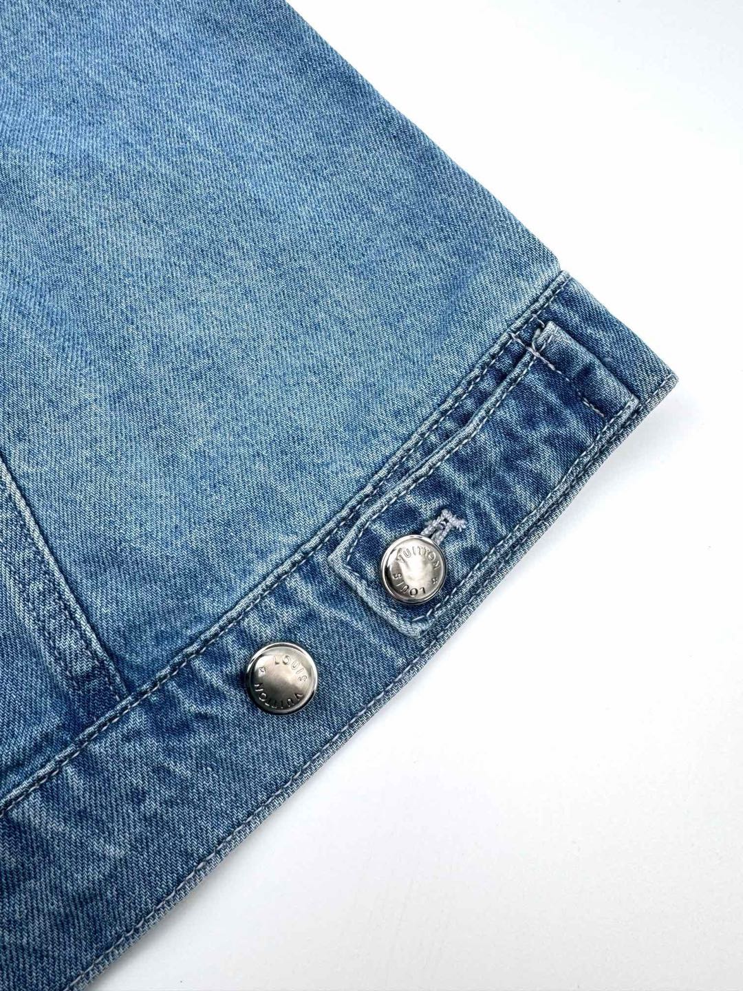 Louis Vuitton Denim Trucker Jacket （1AGING）