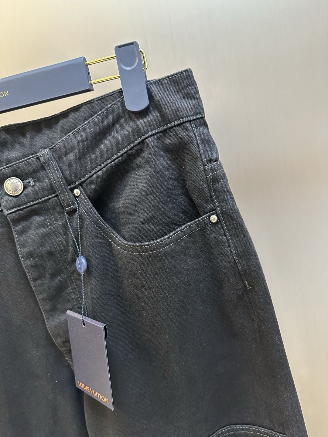 Louis Vuitton Monogram Destroy Denim Pants（1AJDVK）