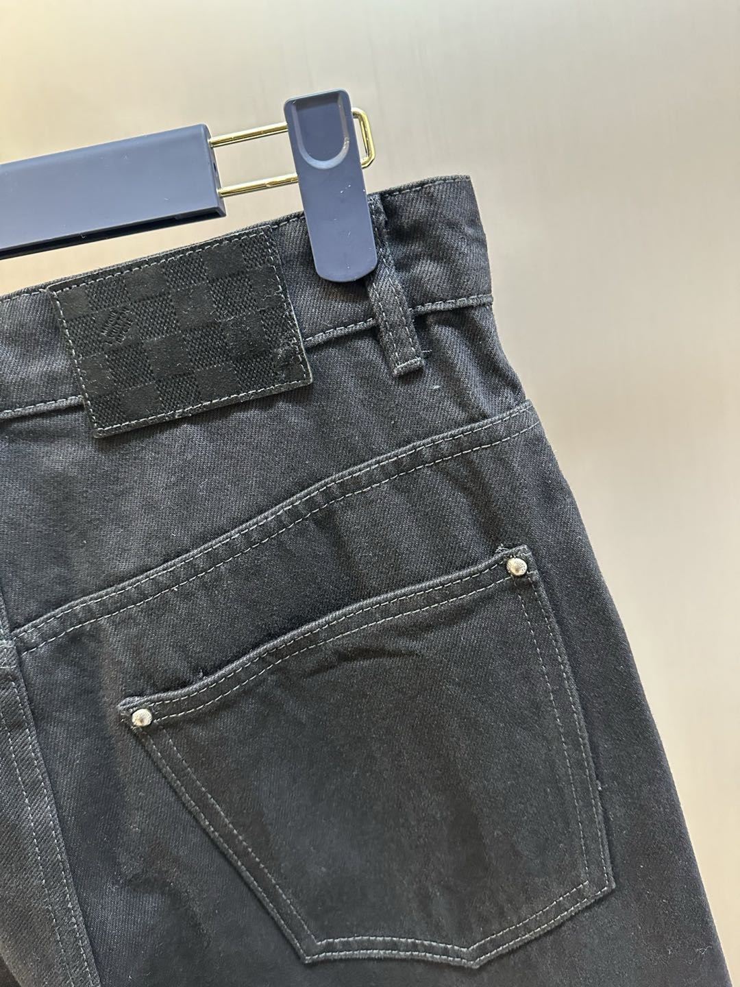 Louis Vuitton Monogram Destroy Denim Pants（1AJDVK）