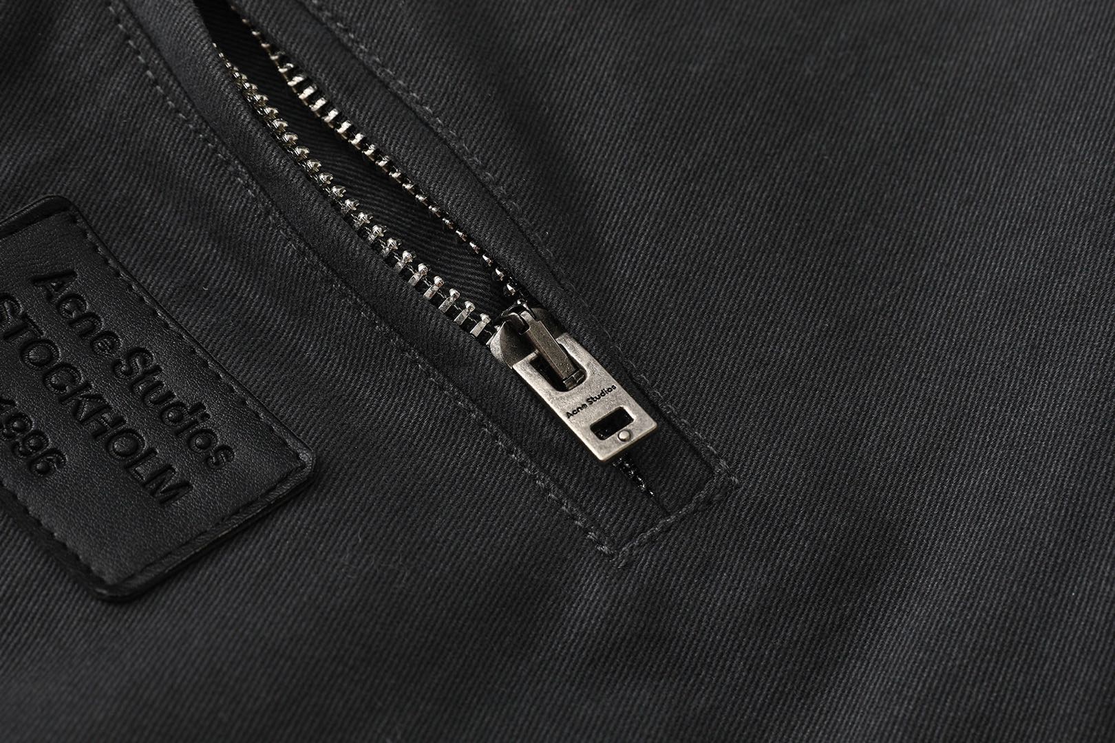 Acne Studios Bomber Jacket Anthracite (A90638-AA2）