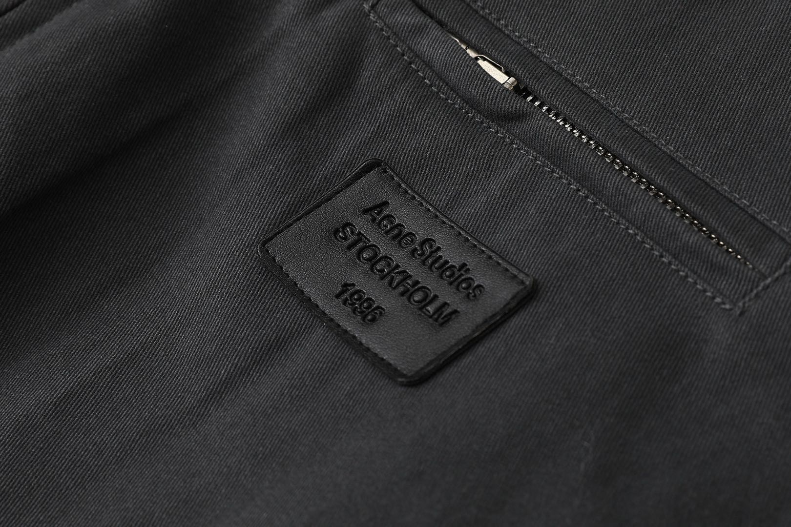 Acne Studios Bomber Jacket Anthracite (A90638-AA2）