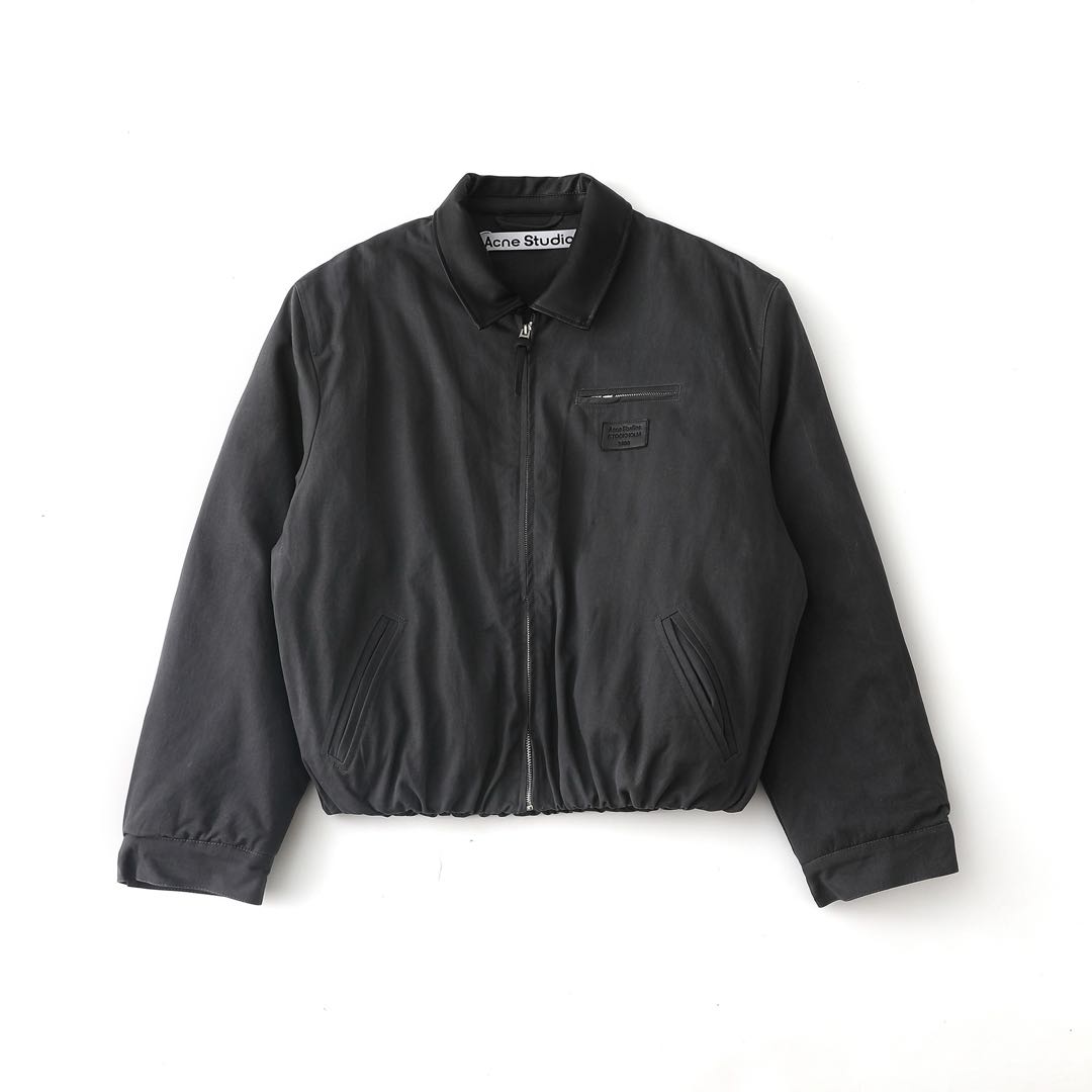Acne Studios Bomber Jacket Anthracite (A90638-AA2）
