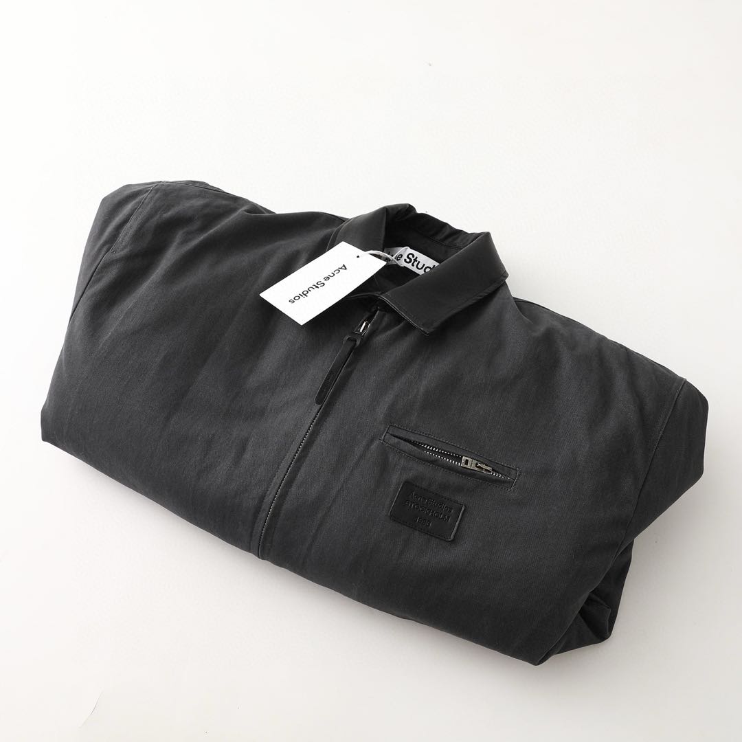 Acne Studios Bomber Jacket Anthracite (A90638-AA2）
